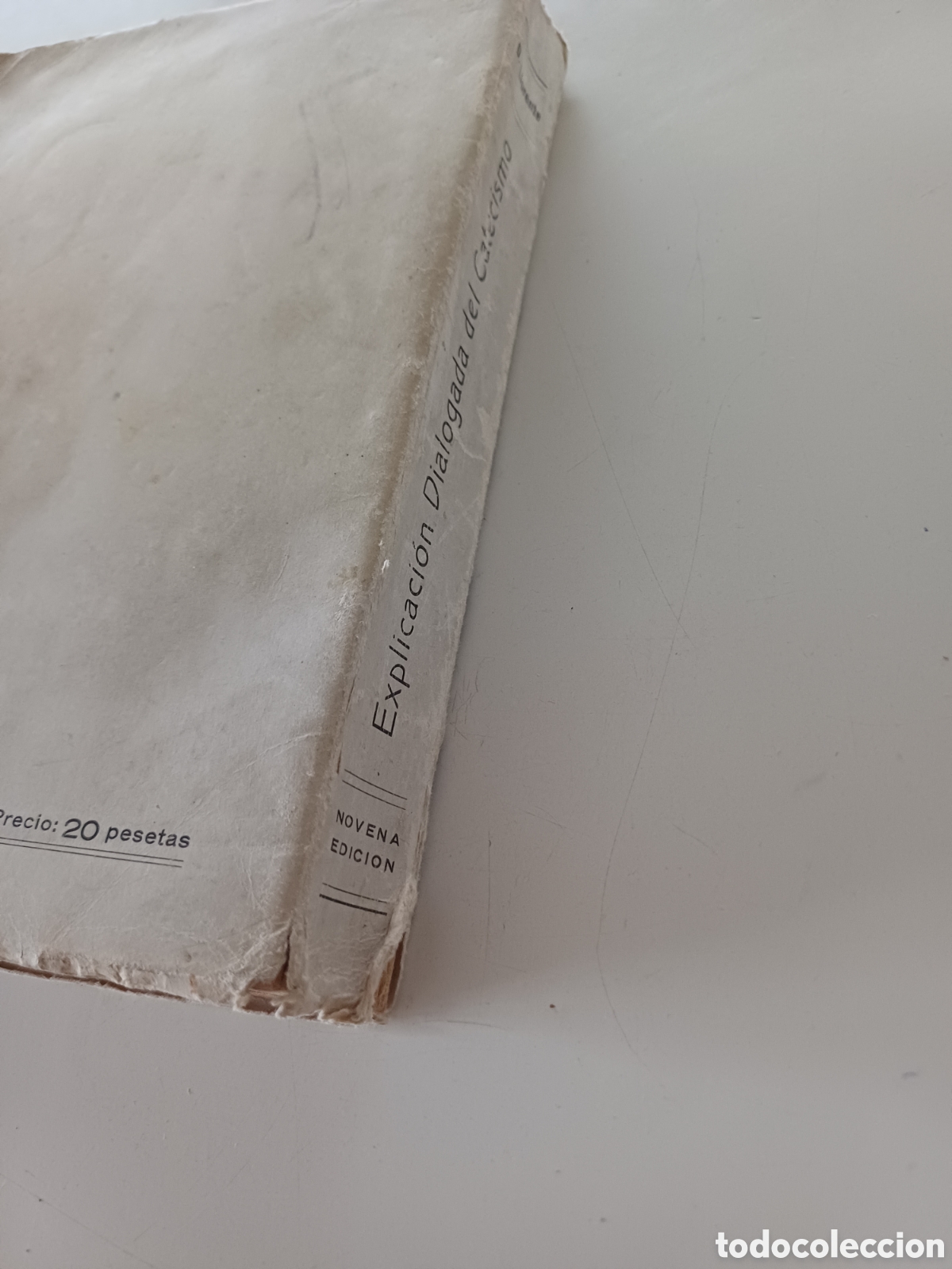Libros de segunda mano: Catecismo explicaci&oacute;n dialogada del 1955 Daniel Llorente - Foto 9