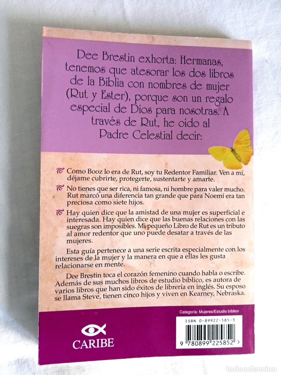 Libros de segunda mano: Libro Rut 8 Lecciones de Amor - Dee Brestin - Foto 4