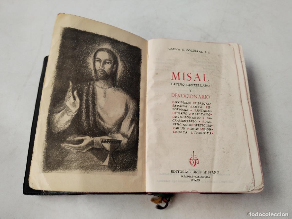 Libros de segunda mano: misal devocionario carlos c.goldaraz - c133