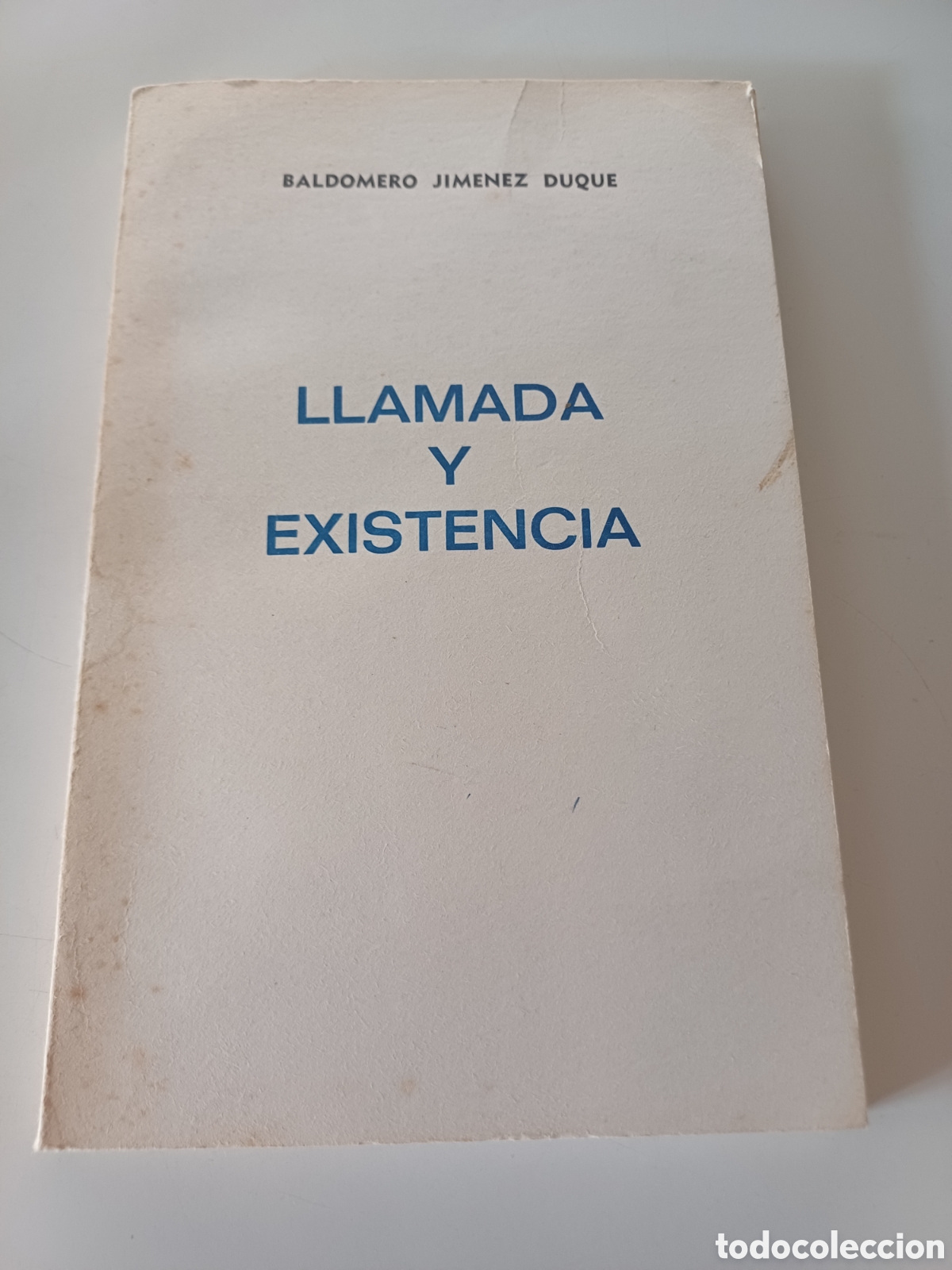 Libros de segunda mano: Llamada y existencia 1979 Baldomero Jim&eacute;nez Duque - Foto 1