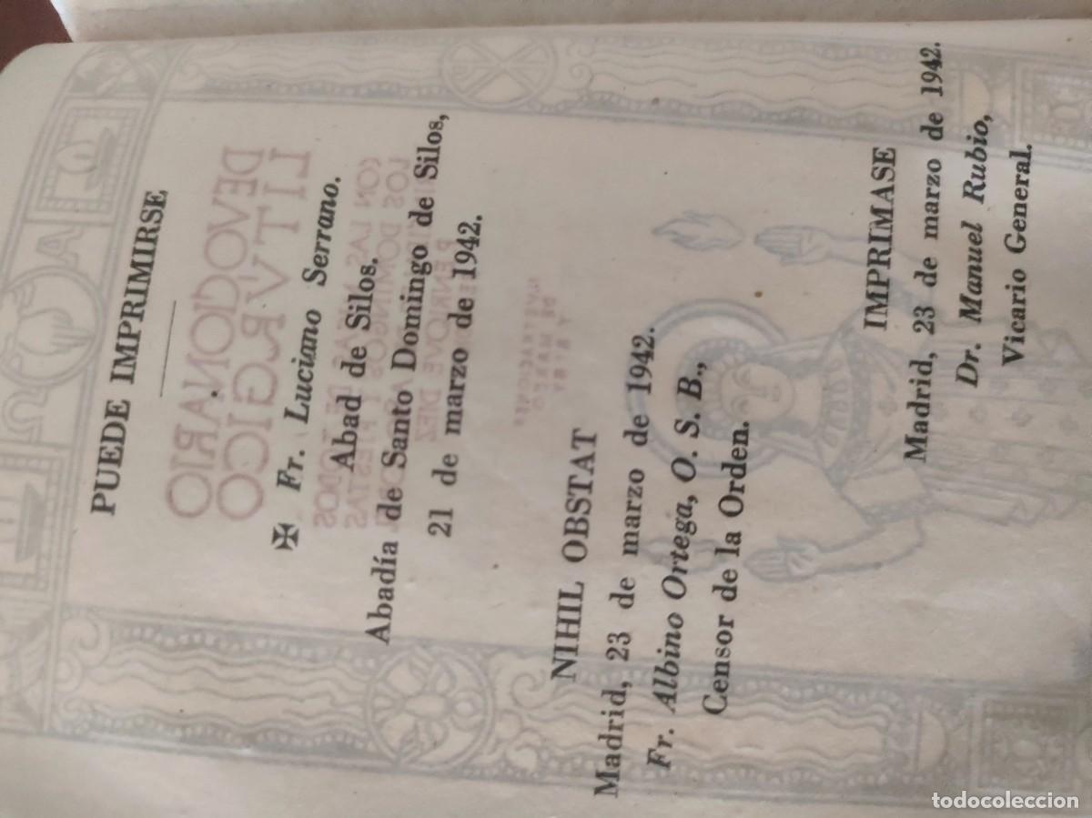 Libros de segunda mano: Devocionario liturgico - Foto 3
