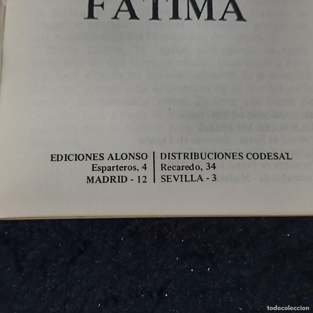 Libros de segunda mano: LA VIRGEN FATIMA - EDICIONES ALONSO / 702 - Foto 4