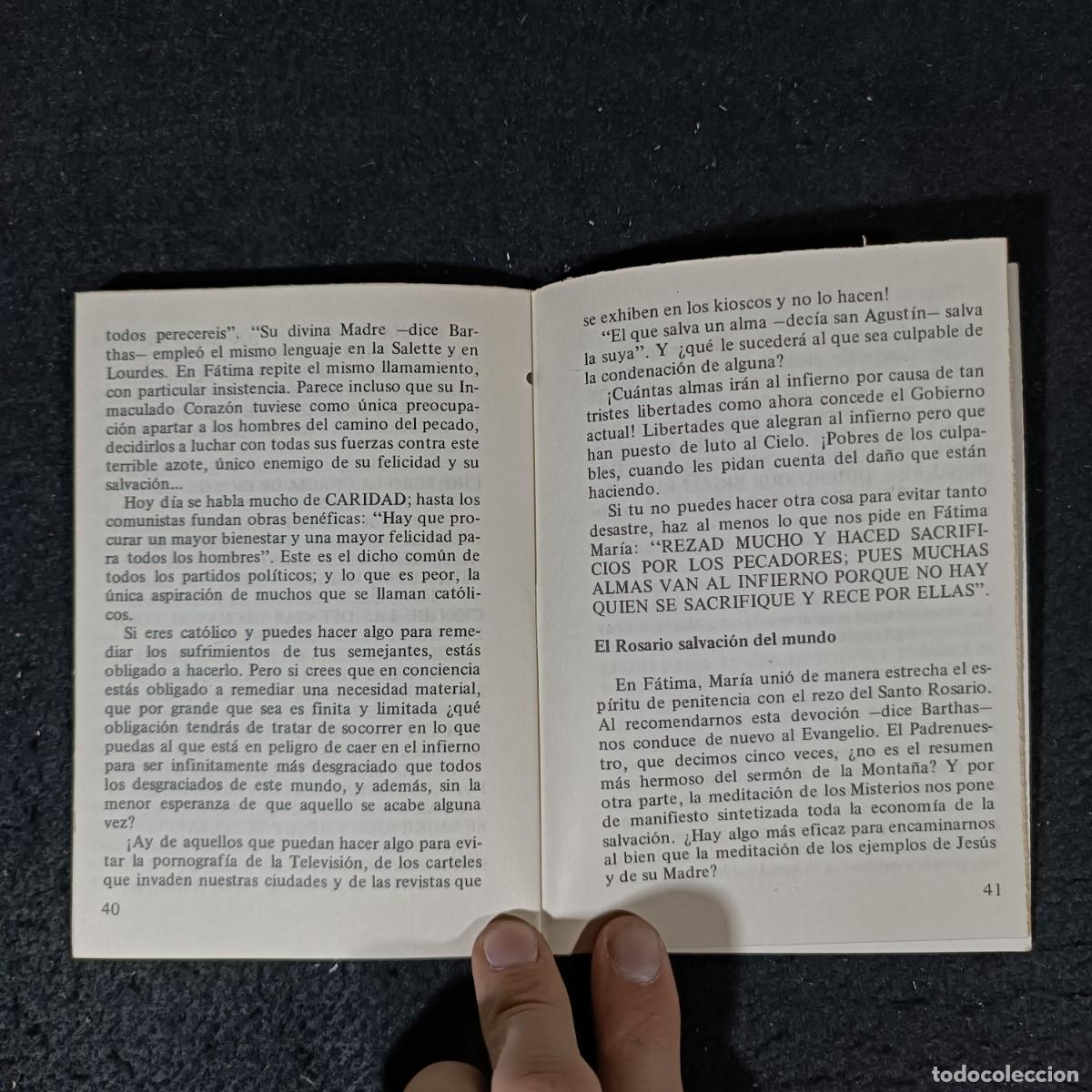 Libros de segunda mano: LA VIRGEN FATIMA - EDICIONES ALONSO / 702 - Foto 5