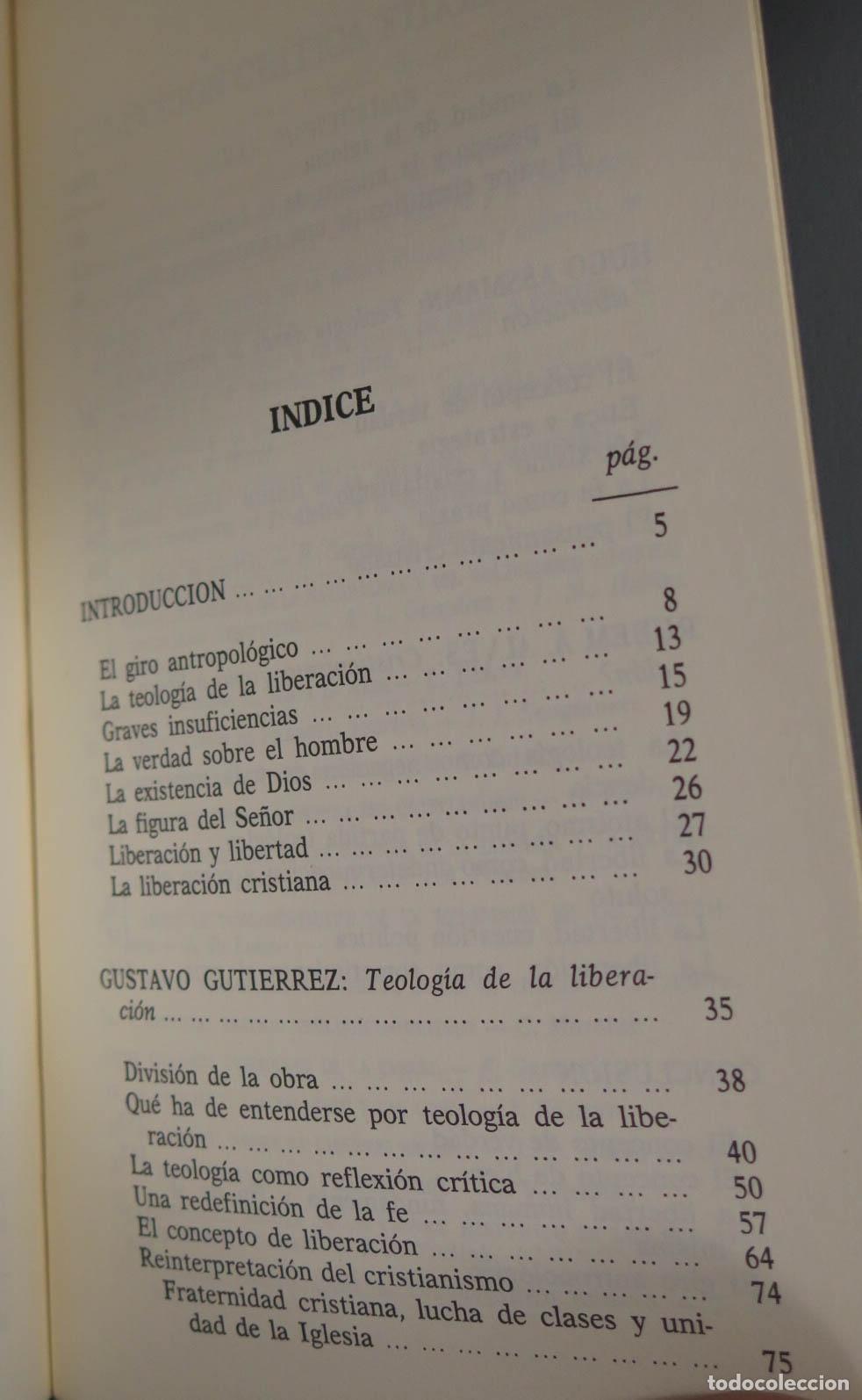 Libros de segunda mano: TEOLOGIA DE LA LIBERACION. SECO - Foto 2