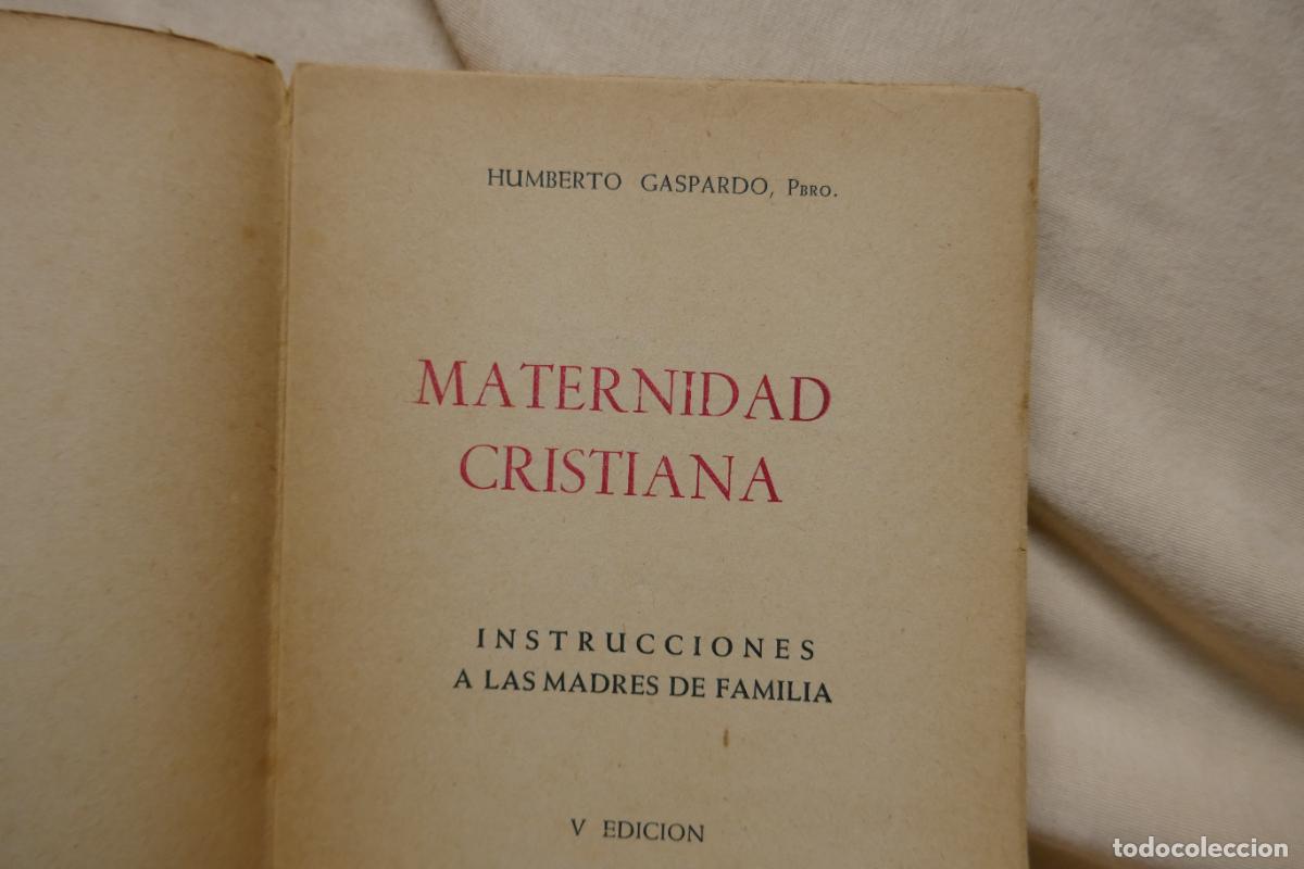 Libros de segunda mano: Maternidad Cristiana - Ediciones Paulinas - Foto 5