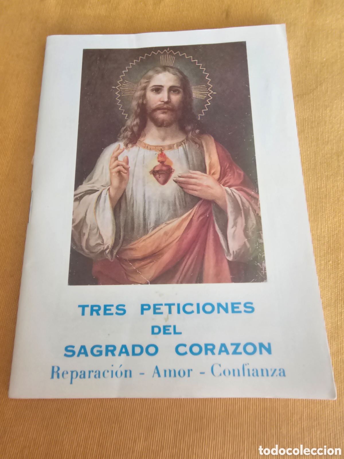 Libros de segunda mano: Libro Sagrado Coraz&oacute;n,1958,tres peticiones,41 paginas