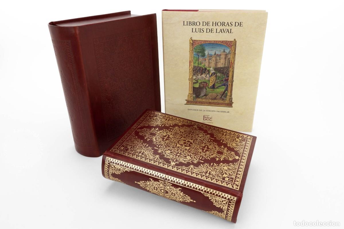 Libros de segunda mano: FACS&Iacute;MIL LIBRO DE HORAS DE LUIS DE LAVAL. LAT. 920, SIGLO XV ED SILO&Eacute; - NUEVO