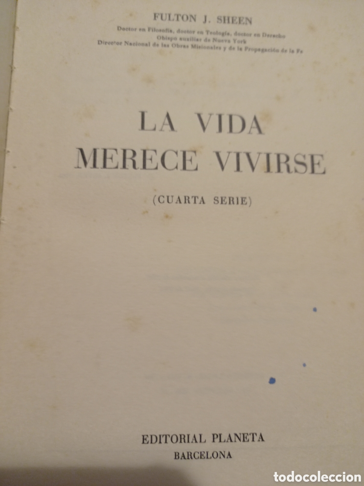 Libros de segunda mano: La vida merece vivirse - Foto 1