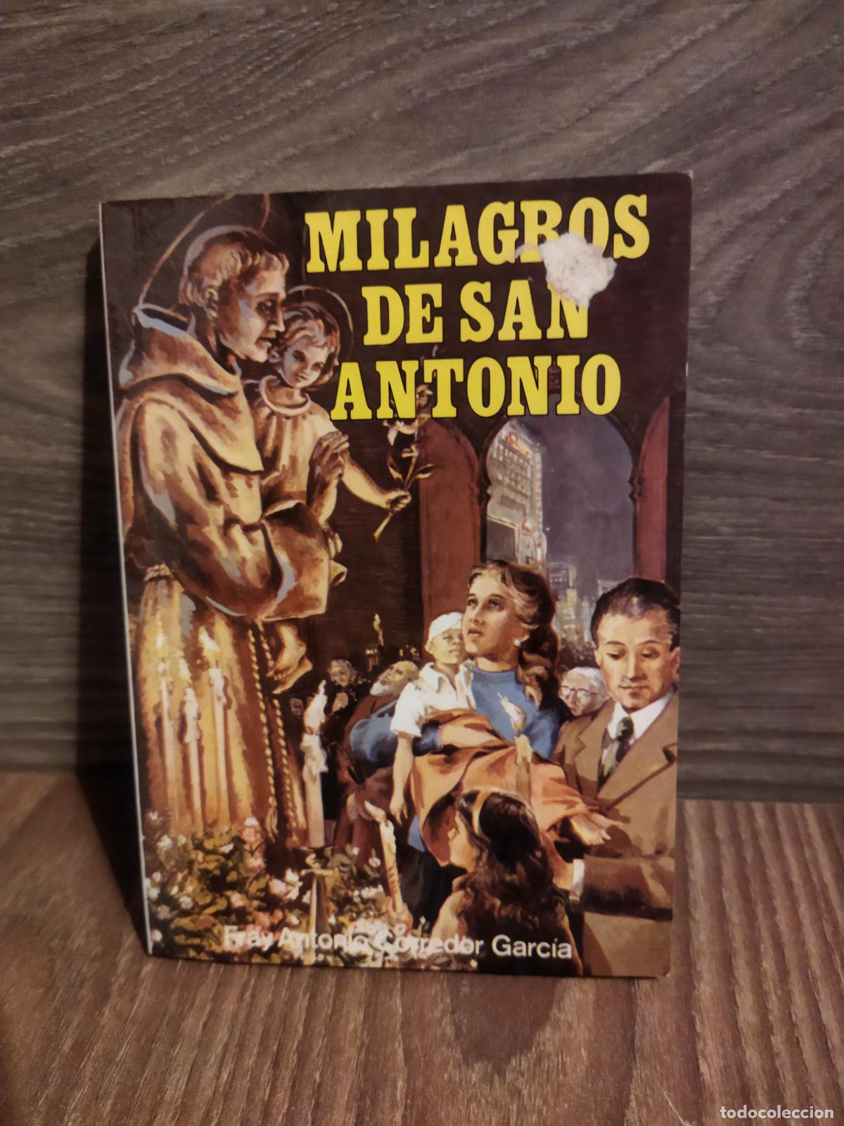 Libros de segunda mano: Milagros de san Antonio - Foto 1