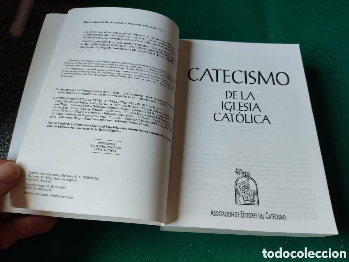 Libros de segunda mano: Libro Catecismo de la iglesia cat&oacute;lica - Foto 2