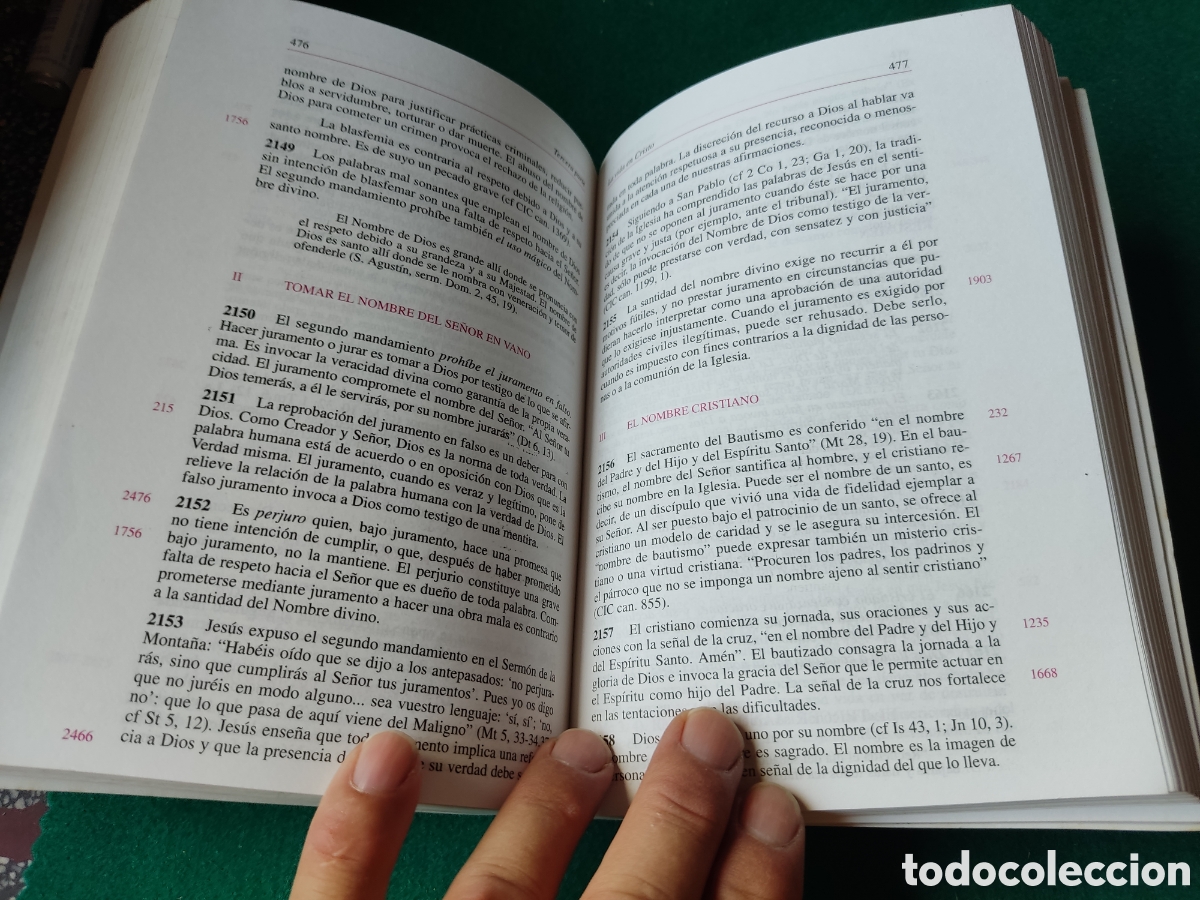 Libros de segunda mano: Libro Catecismo de la iglesia cat&oacute;lica - Foto 4