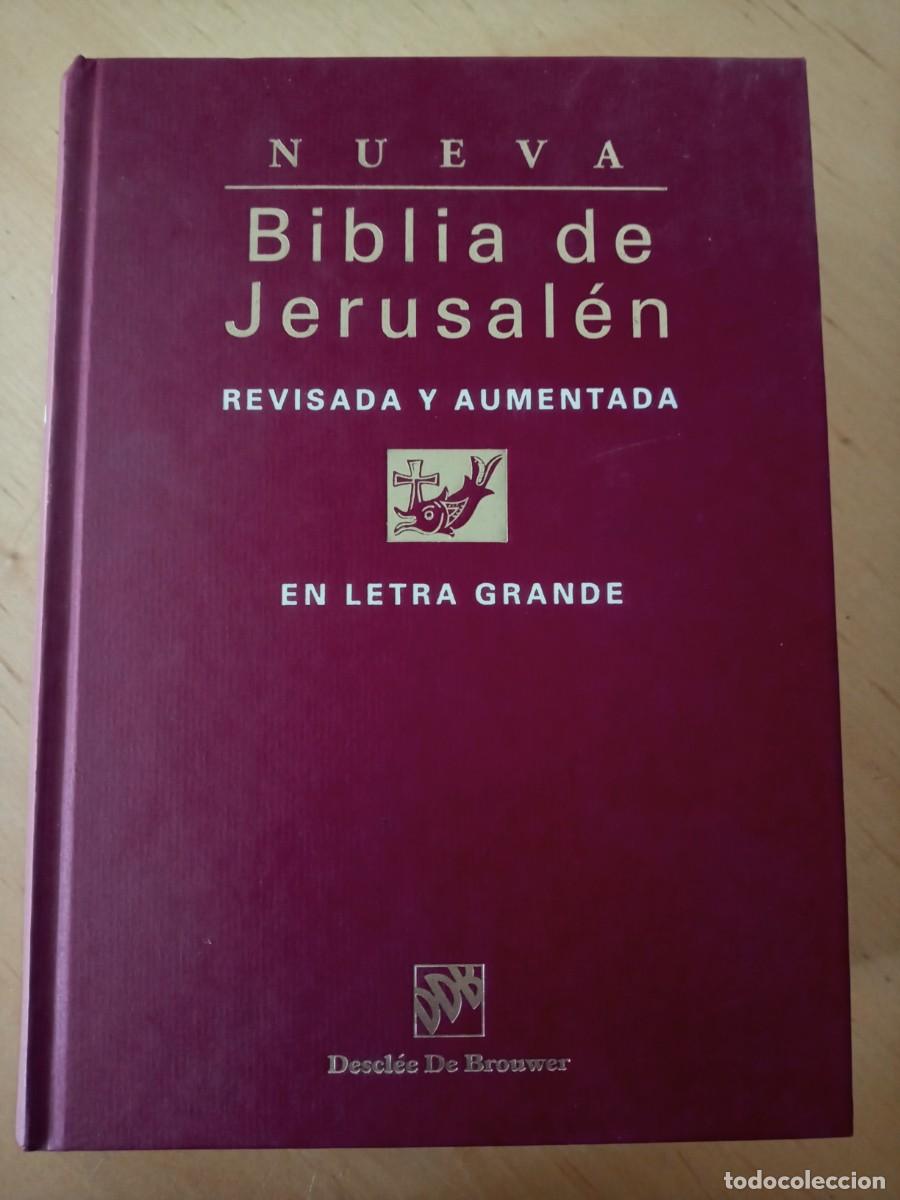 Livres d'occasion: NUEVA BIBLIA DE JERUSALEN REVISADA Y AUMENTADA EN LETRA GRANDE