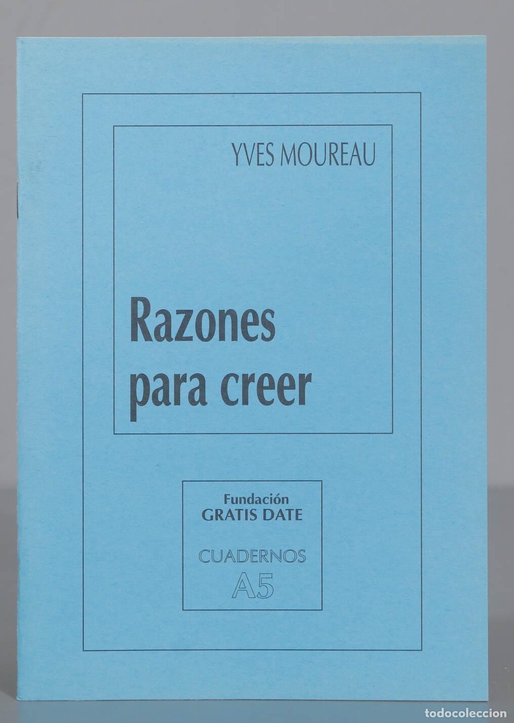 Livres d'occasion: YVES MOUREAU Razones para creer