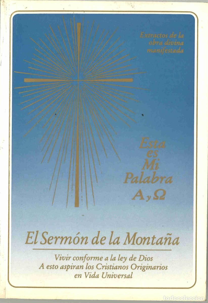 Libros de segunda mano: El serm&oacute;n de la monta&ntilde;a. 1993 - Foto 1