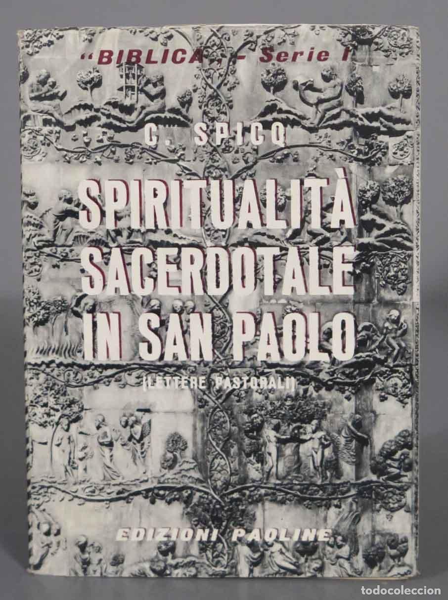 Second hand books: Spirituait&agrave; sacerdotale in San Paolo. [Lettere Pastorali]. SPICQ