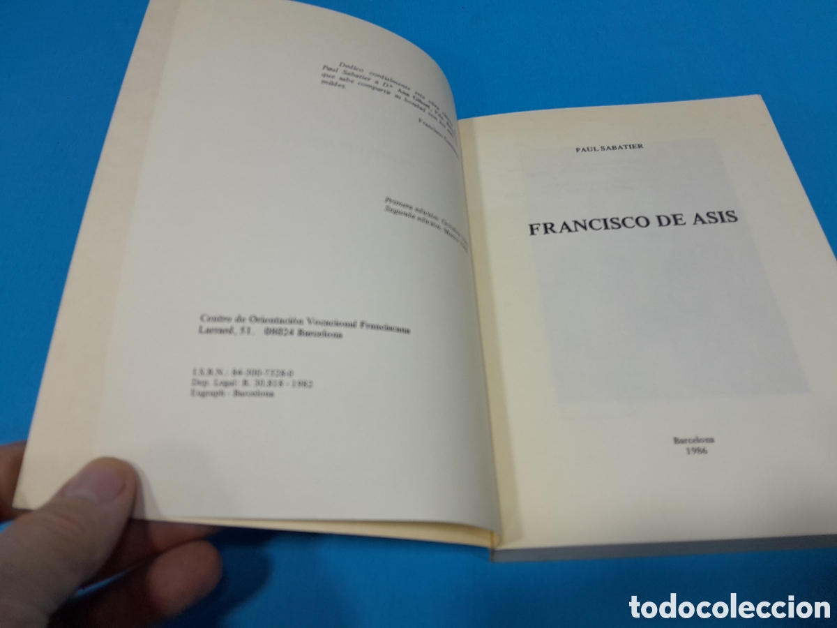 Libros de segunda mano: FRANCISCO DE AS&Iacute;S - PAUL SABATIER, 1962 - Foto 2