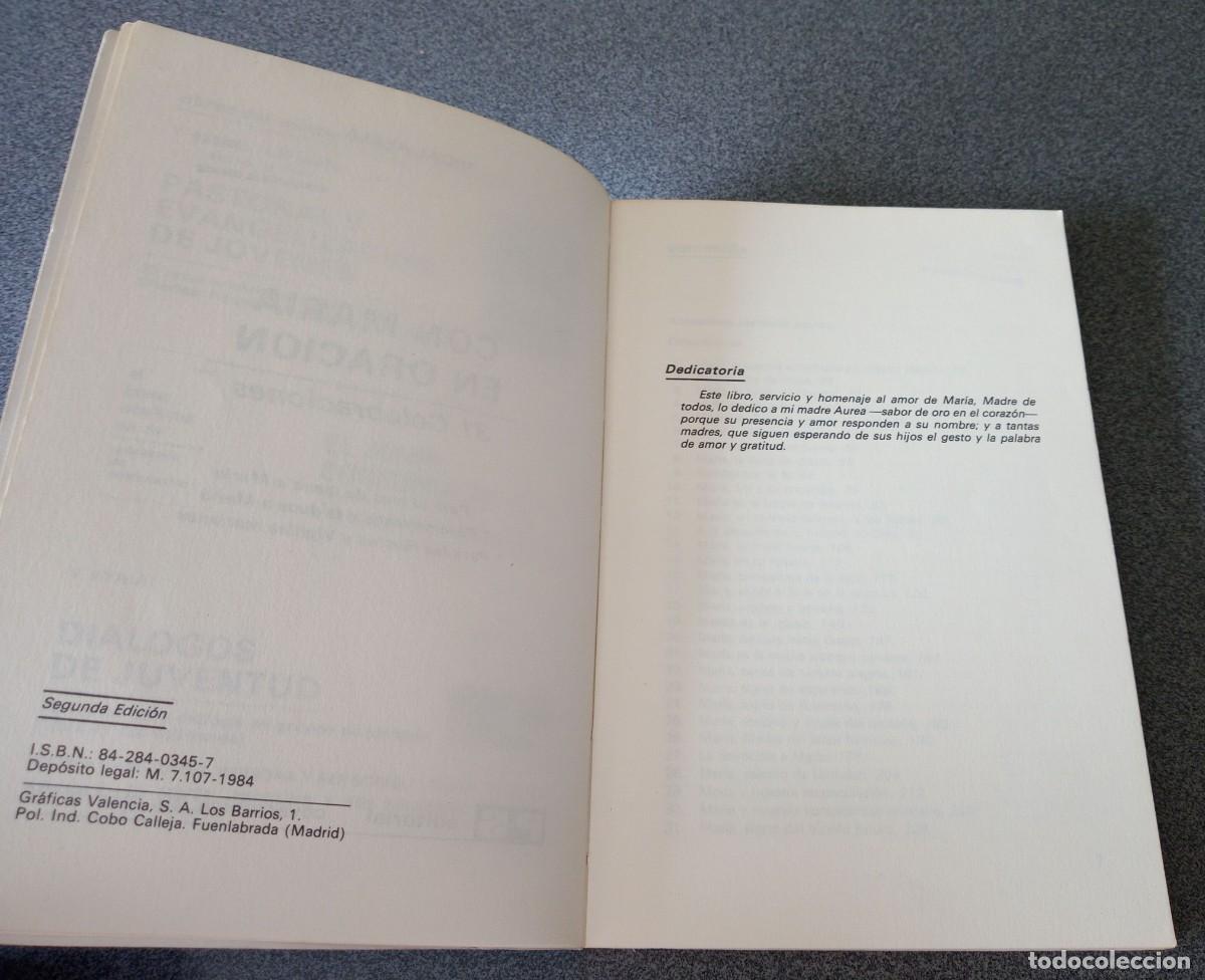 Libros de segunda mano: Con Mar&iacute;a En Oraci&oacute;n V.Ayala - Foto 4