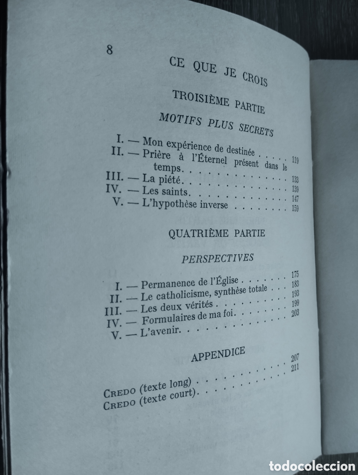 Libros de segunda mano: Ce que je crois, Jean Guitton - Foto 4