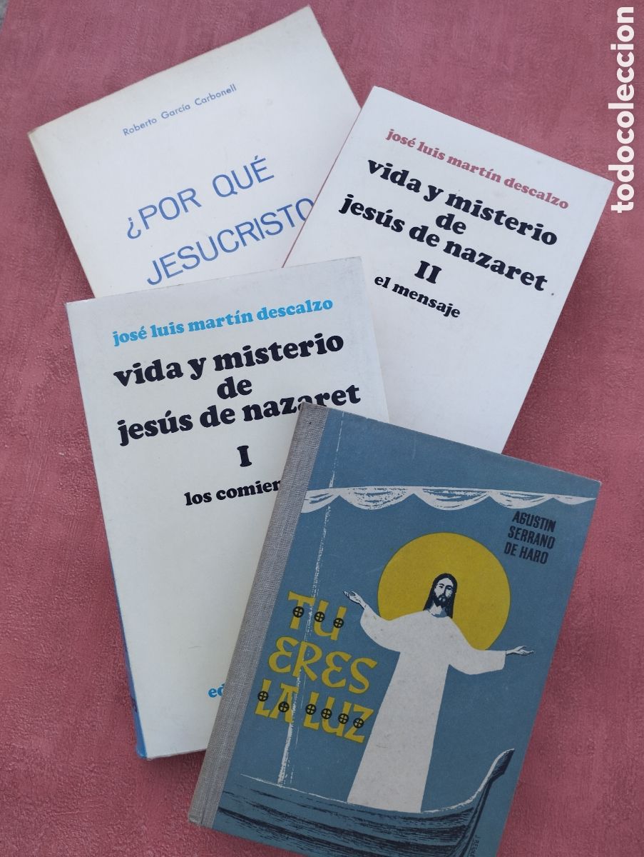 Libros de segunda mano: Jesucristo. Lote de 4 libros. - Foto 1