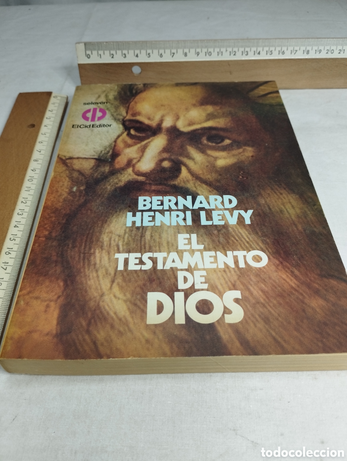 Libros de segunda mano: El testamento de Dios. Bernard Henri Levy. - Foto 1