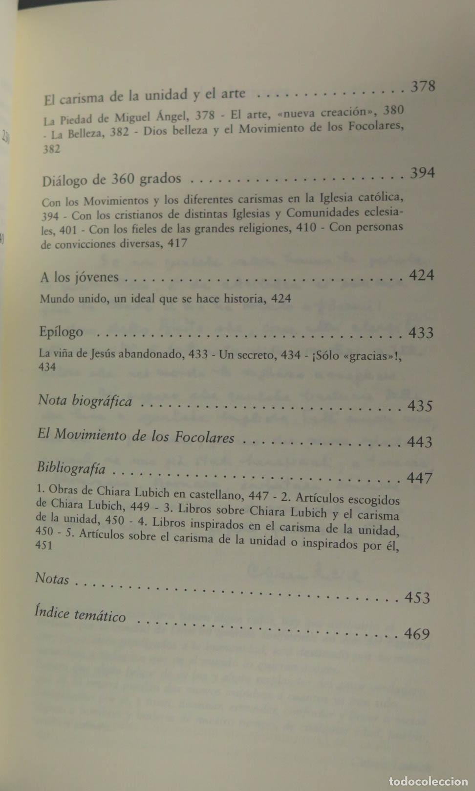 Libros de segunda mano: La Doctrina Espiritual. Chiara Lubich - Foto 6