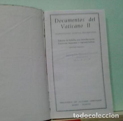 Libros de segunda mano: Documentos del Vaticano II - Foto 2