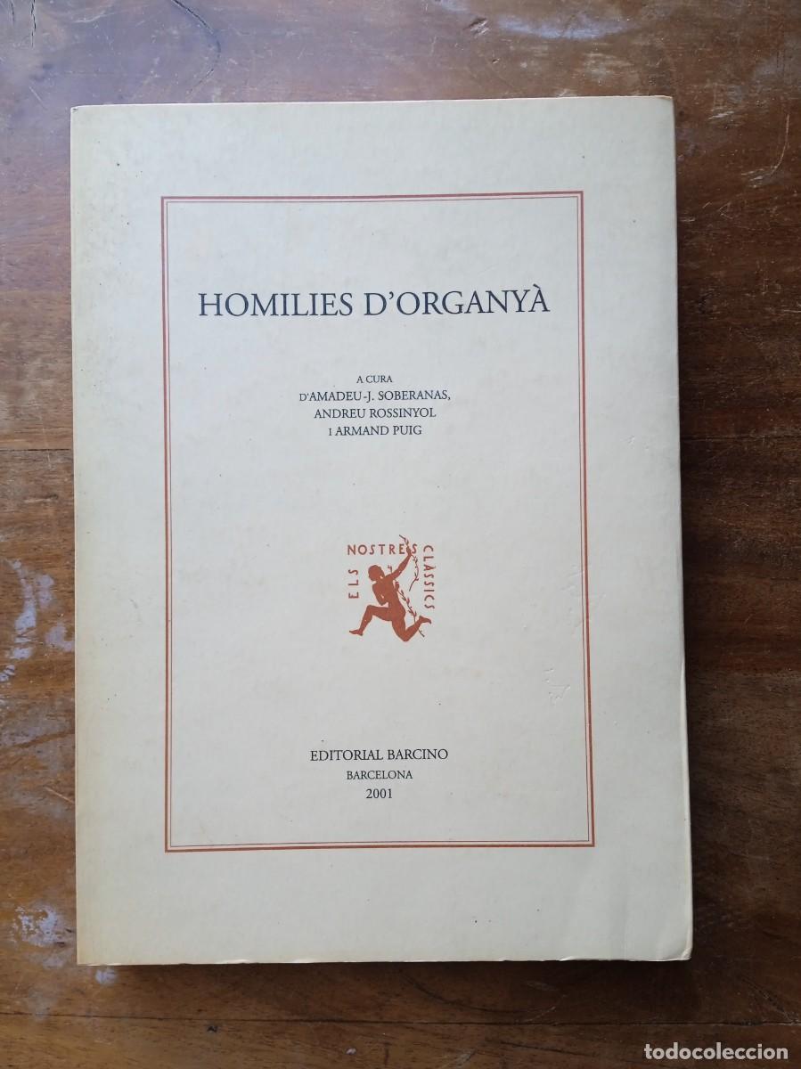 Libros de segunda mano: Homilies dorganya 2001 - Foto 1