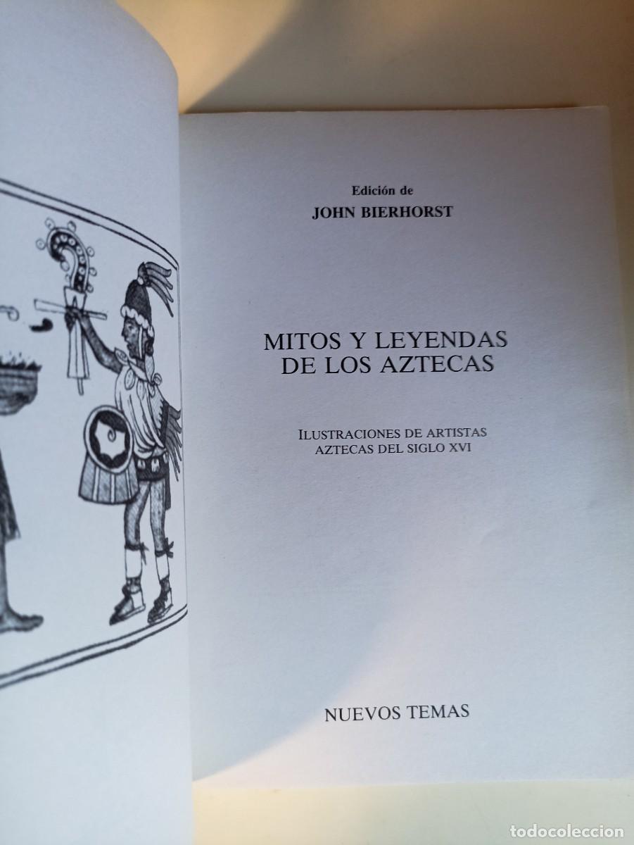 Libros de segunda mano: Mitos y Leyendas De Los Aztecas - Foto 2