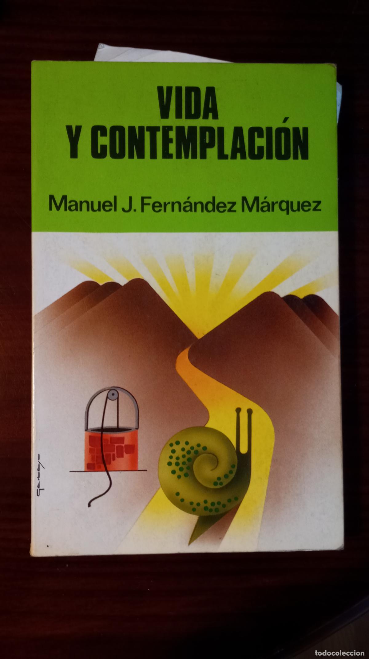 Libros de segunda mano: VIDA Y CONTEMPLACION MANUEL M FDEZ MARQUEZ