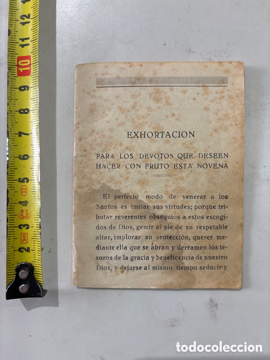 Livres d'occasion: NOVENA SANTA RITA DE CASIA. PARA LOS DEVOTOS QUE DESEEN HACER CON FRUTO ESTA NOVENA.