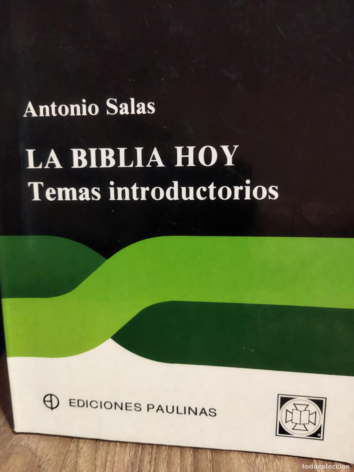 Libros de segunda mano: La biblia hoy temas introductorios - Foto 1