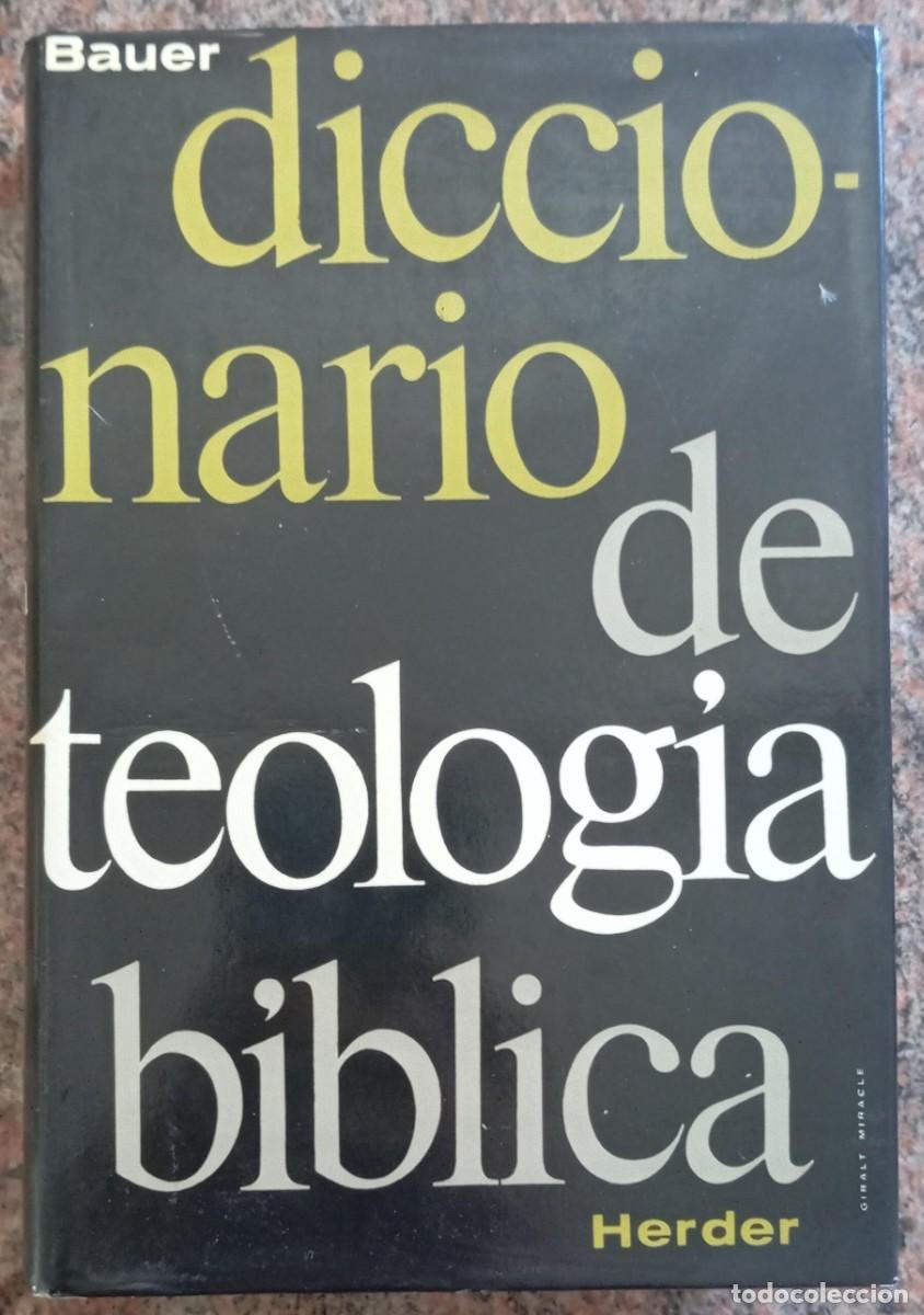 Livres d'occasion: DICCIONARIO DE TEOLOGIA BIBLICA