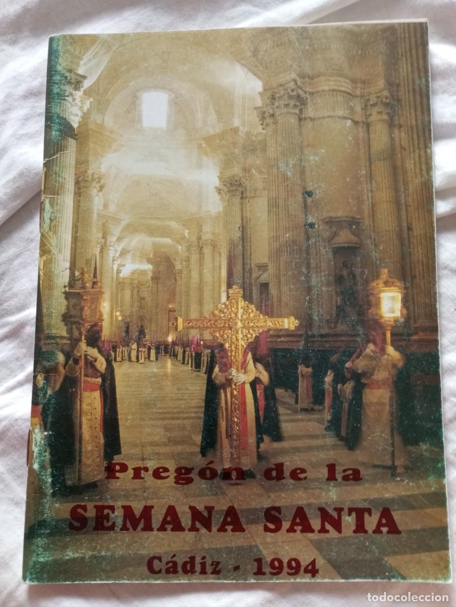 Libri di seconda mano: Preg&oacute;n semana santa de C&aacute;diz 1994
