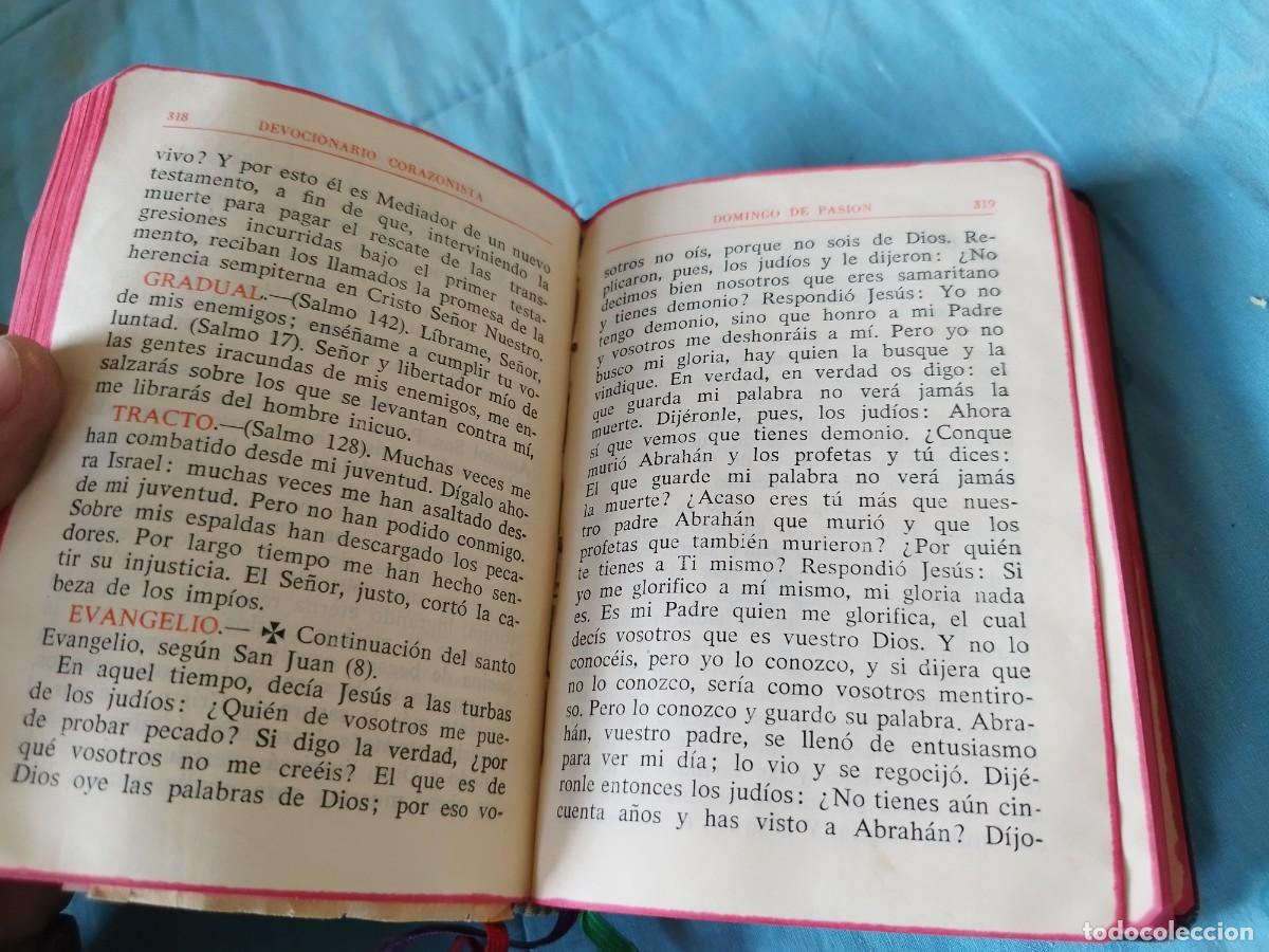 Libros de segunda mano: DEVOCIONARIO CORAZONISTA / / EVA 219 - Foto 12