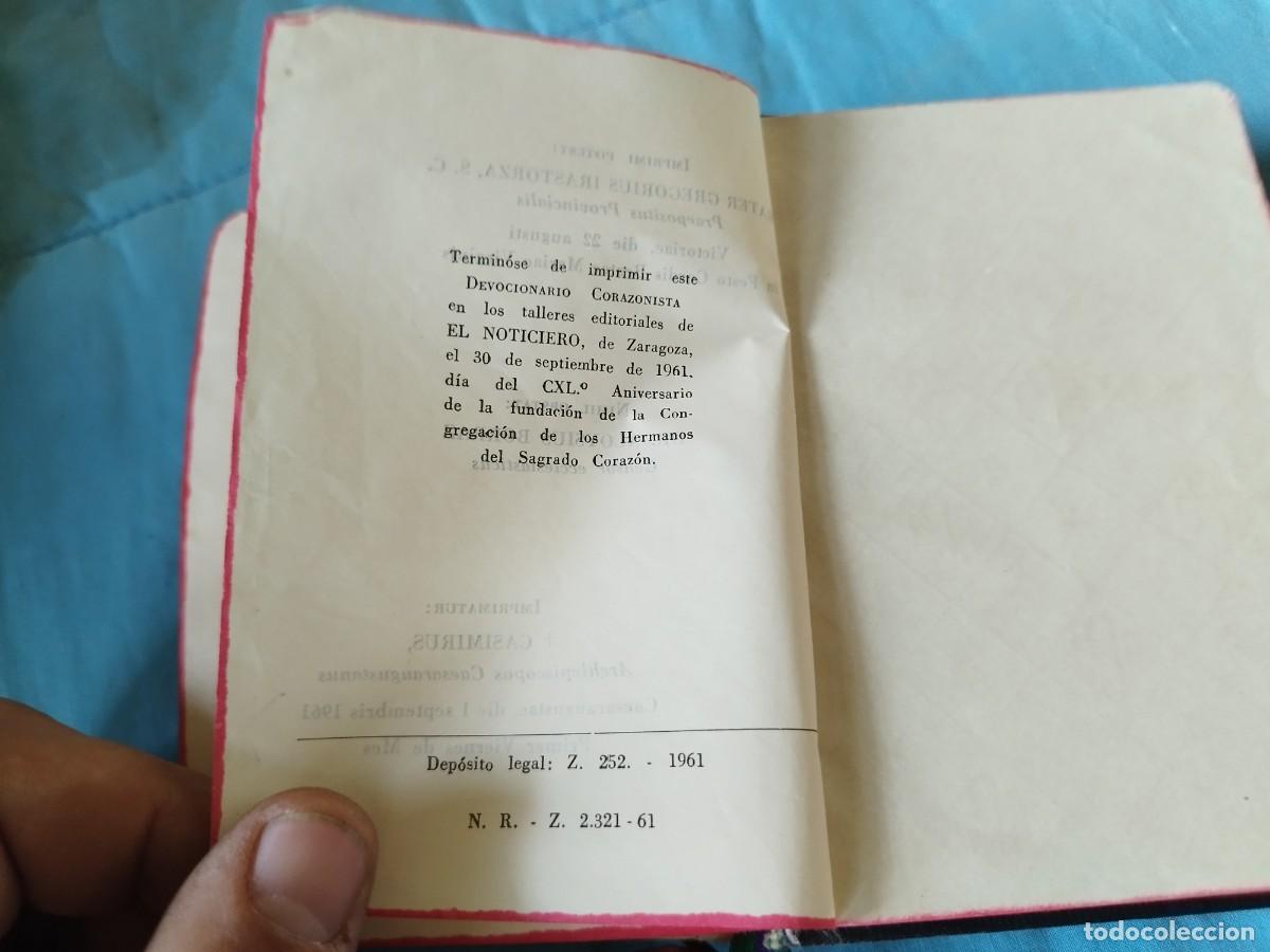 Libros de segunda mano: DEVOCIONARIO CORAZONISTA / / EVA 219 - Foto 15