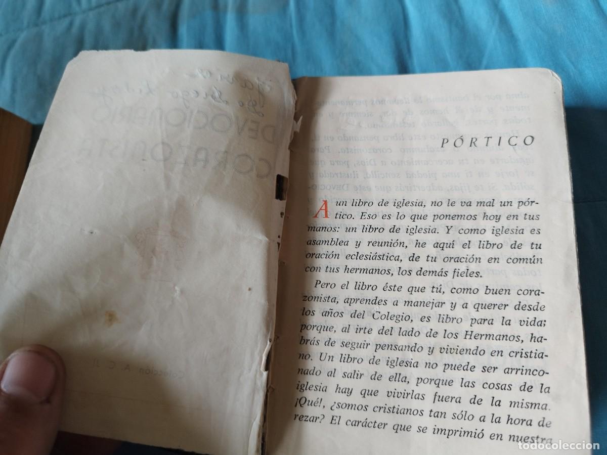 Libros de segunda mano: DEVOCIONARIO CORAZONISTA / / EVA 219 - Foto 6