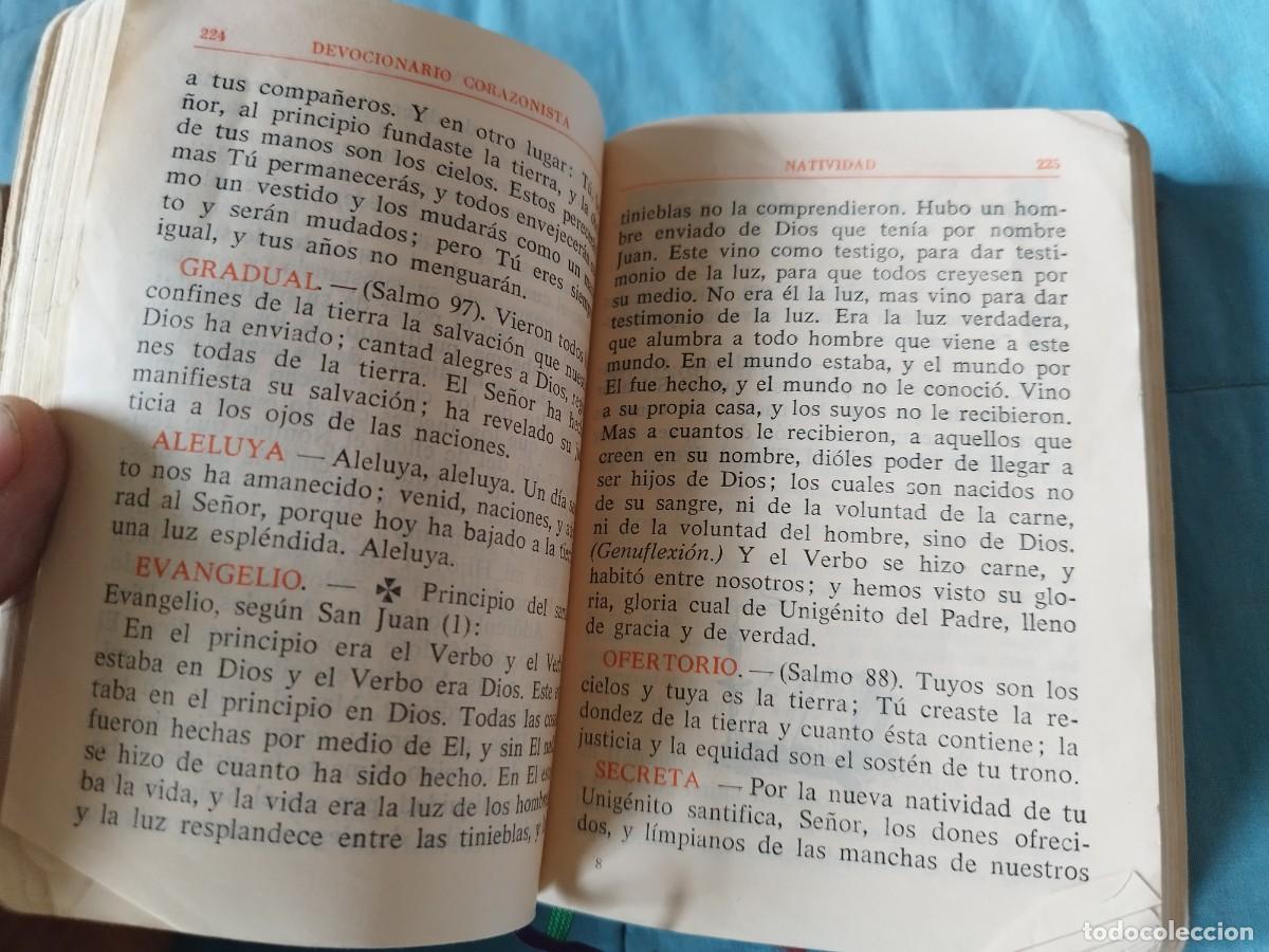 Libros de segunda mano: DEVOCIONARIO CORAZONISTA / / EVA 219 - Foto 10