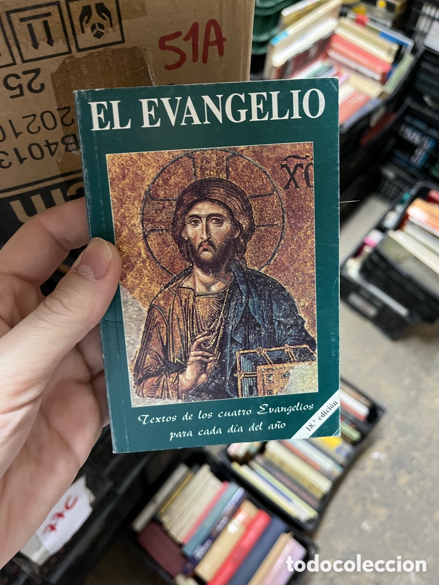 Libros de segunda mano: 51A el evangelio, Textos de los cuatro Evangelios para cada d&iacute;a del a&ntilde;o 18.&ordf;