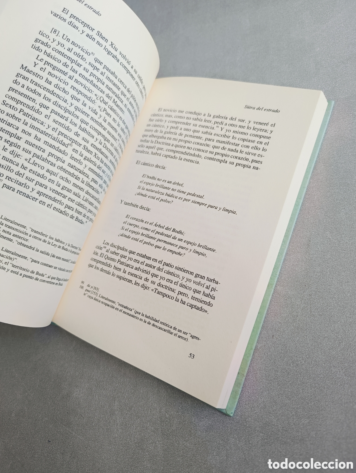 Libros de segunda mano: Sutra del Estrado. Hui Neng. - Foto 5
