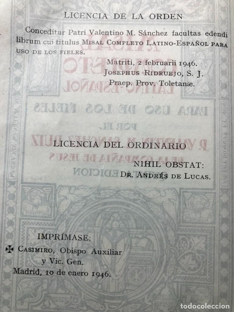 Libros de segunda mano: Libro-Misal completo - Foto 4