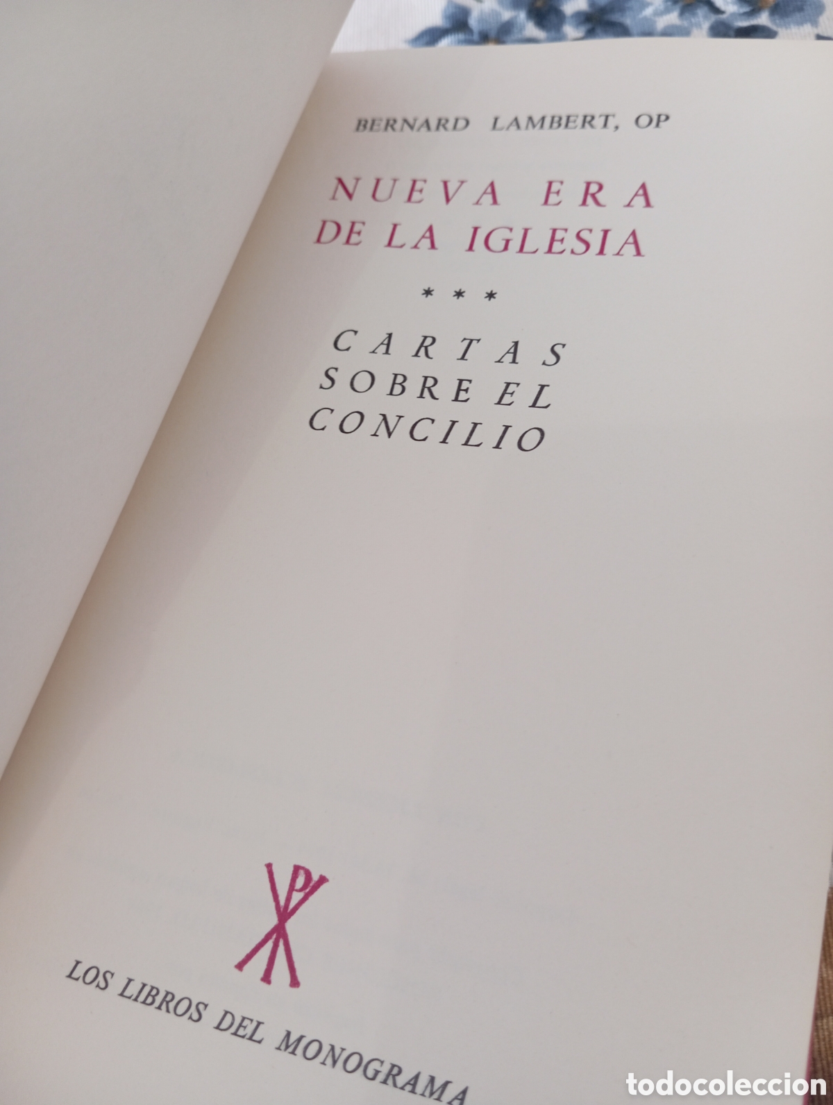 Libros de segunda mano: Carta sobre el concilio. Bernard Lambert - Foto 3