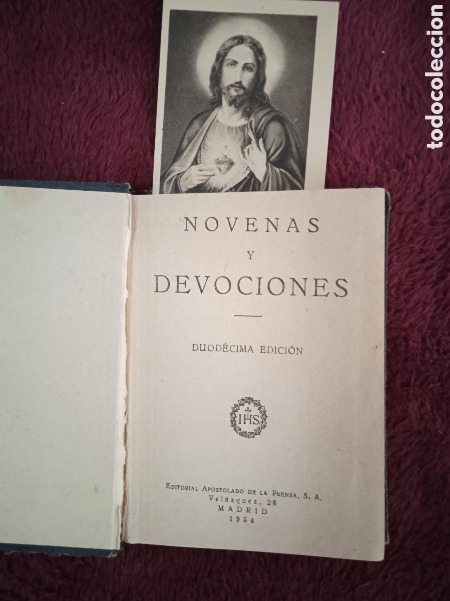 Libros de segunda mano: NOVENAS Y DEVOCIONES - FEBRERO 1954 - Foto 1