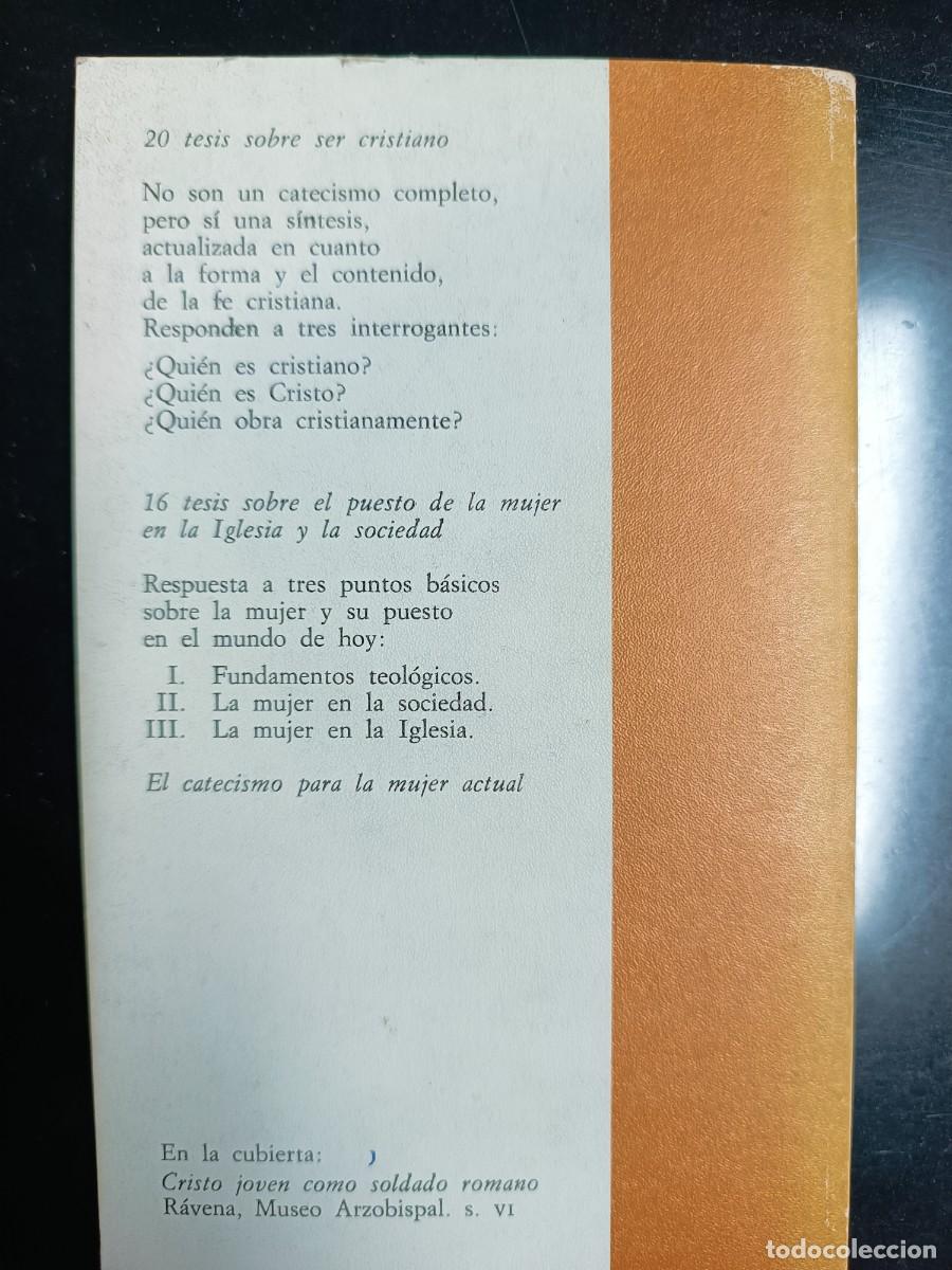Libros de segunda mano: 20 tesis sobre ser cristiano - Foto 2
