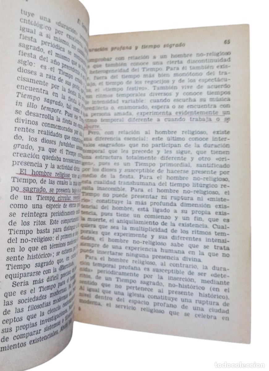 Libros de segunda mano: LO SAGRADO Y LO PROFANO / MIRCEA ELIADE. - Foto 7