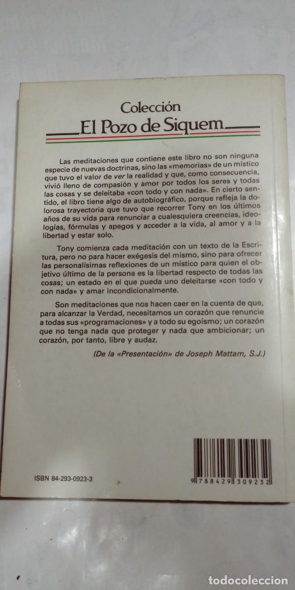 Libros de segunda mano: Una llamada al amor Anthony De Mello - Foto 2