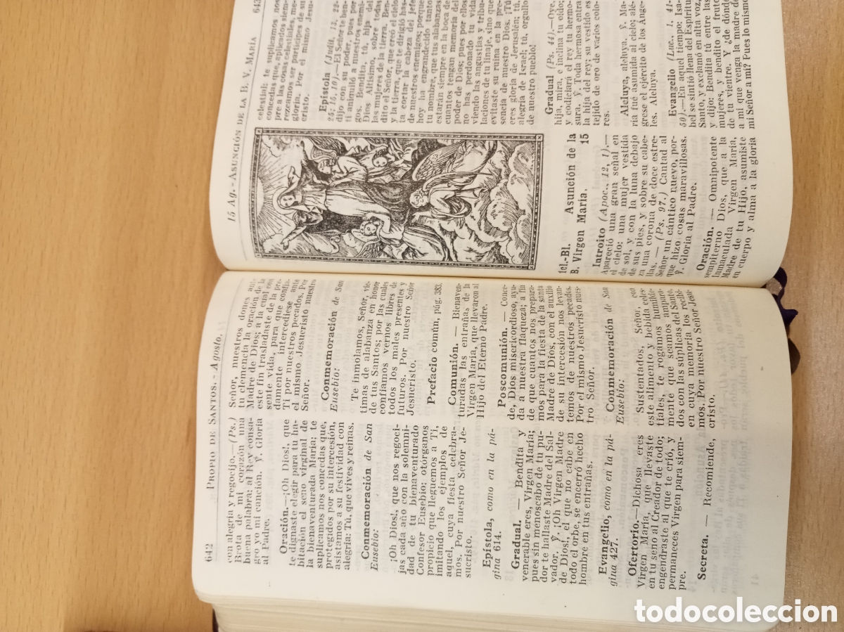 Libros de segunda mano: Misal romano. Edici&oacute;n manual 1961 - Foto 4