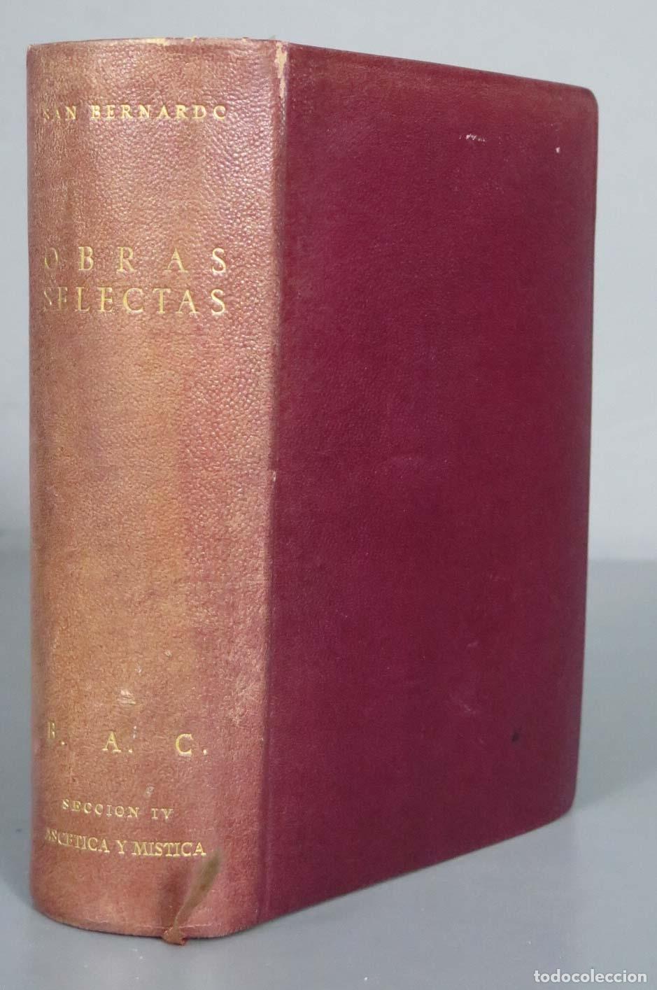 Gebrauchte B&uuml;cher: OBRAS DE SAN BERNARDO, Abad de Claraval y Doctor de la Iglesia PRADO. 1947
