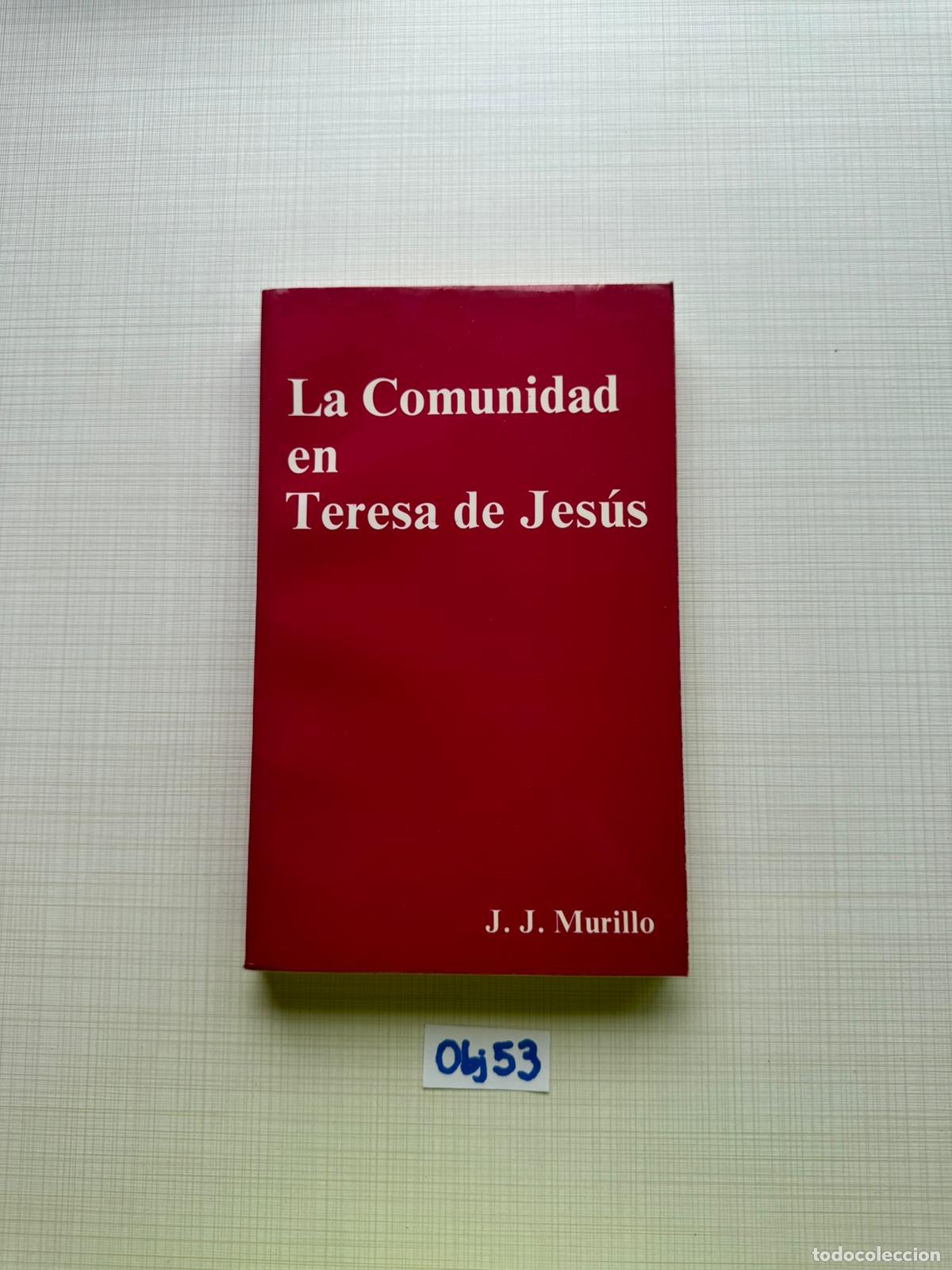 Libros de segunda mano: Libro: la comunidad en Teresa de Jes&uacute;s - Foto 1