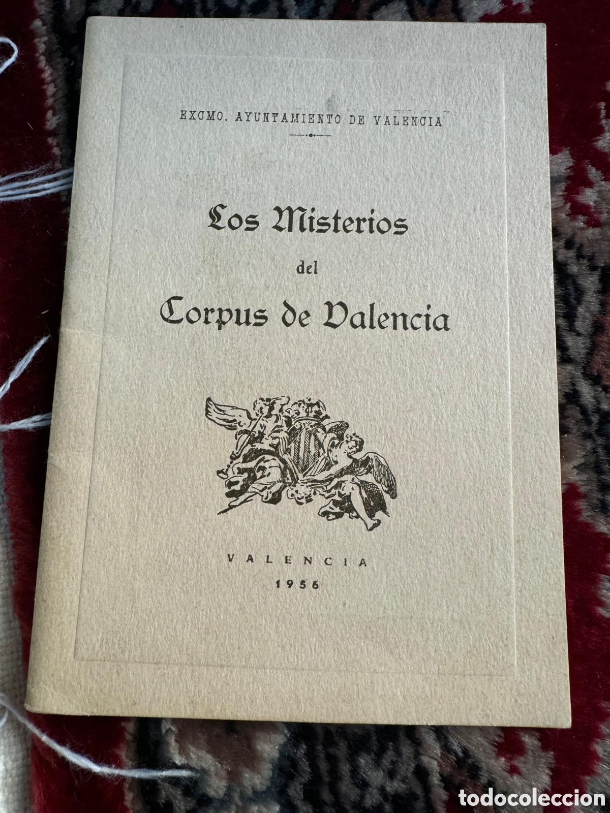 Libros de segunda mano: Los misterios del Corpus de Valencia - Foto 1