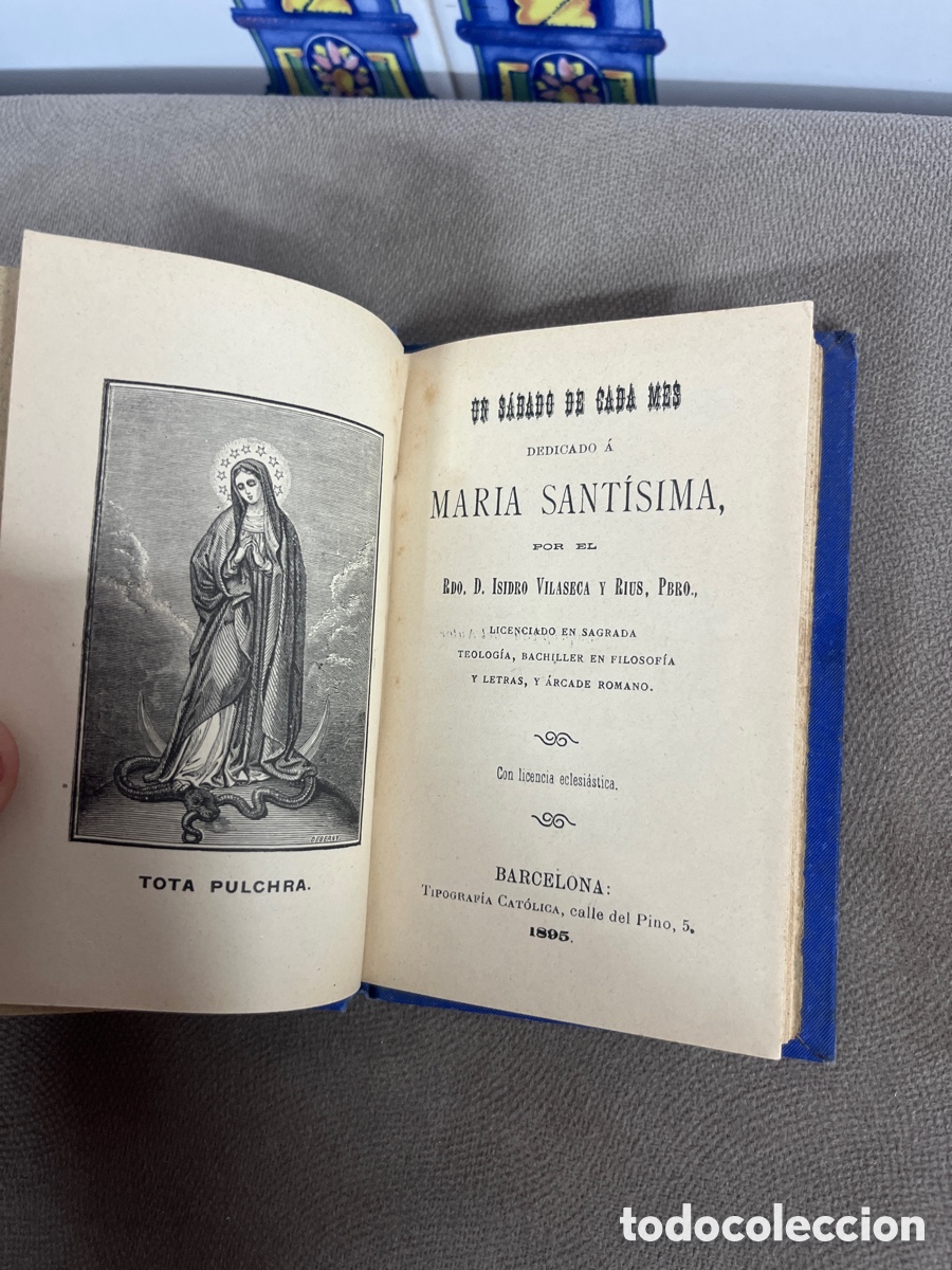 Libros de segunda mano: Devocionario de Mar&iacute;a sant&iacute;sima - Foto 2